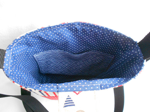 Crossbody - námořní — foto 3