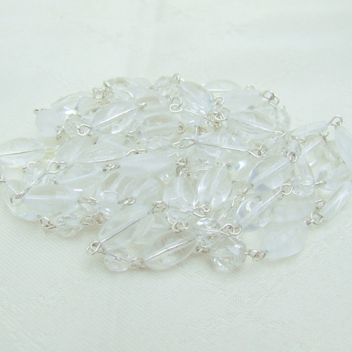 Dlouhý náhrdelník Crystal Drops — foto 4