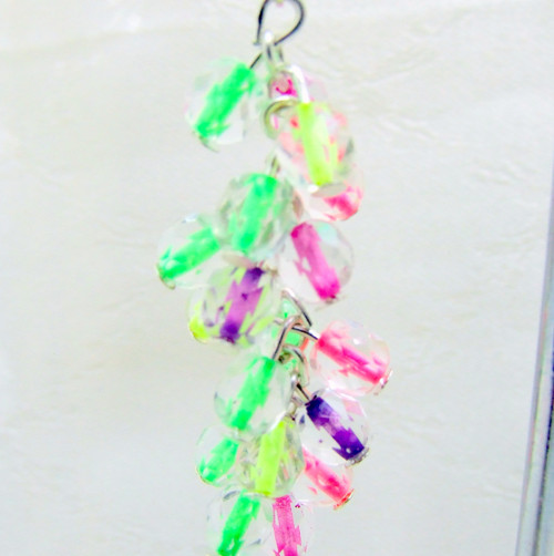 Dlouhé náušnice Neonky — foto 3