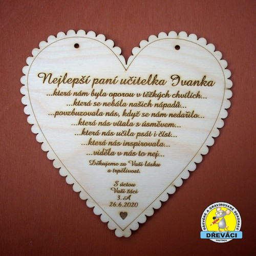 Poděkování paní učitelce.... KV0232 — foto 3