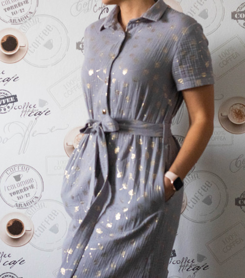 Šaty Sofie šedé — foto 5