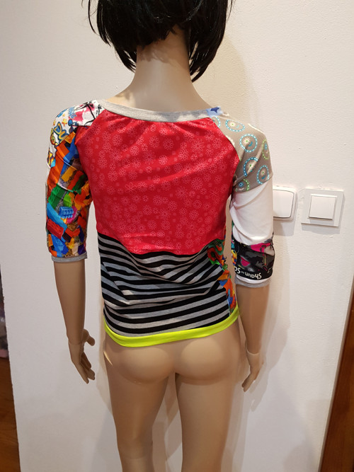 Extravagantné crazy triko — foto 3