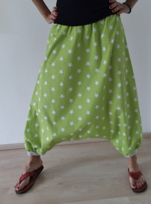 Zelené harémky HVĚZDY, cca vel. 42 — foto 3