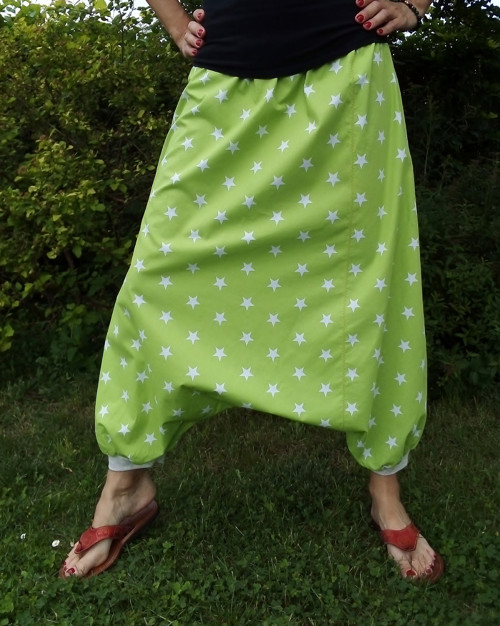 Zelené harémky HVĚZDY, cca vel. 42 — foto 2