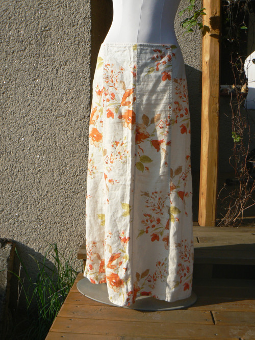 Dlouhá lněná sukně... — foto 2