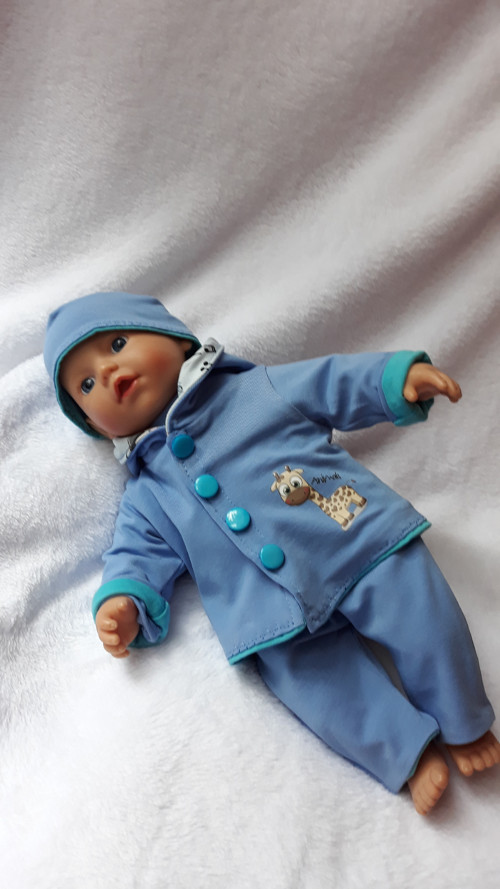 Baby Born 32 cm- souprava modrá — foto 3