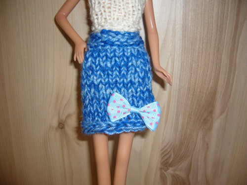 Barbie - modrá sukýnka — foto 2