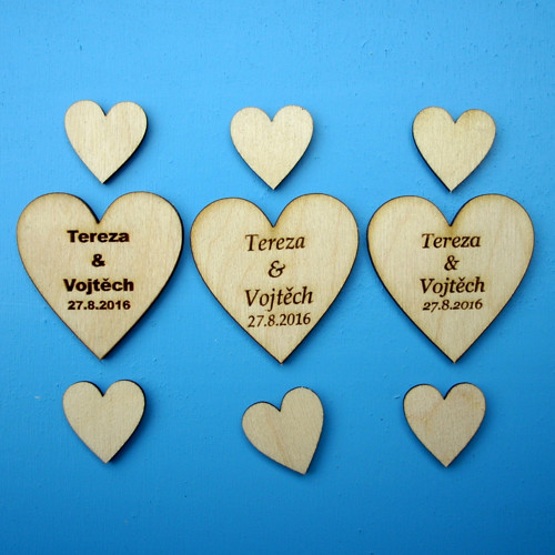 VÝŘEZ SRDCE ... (2 cm) — foto 2