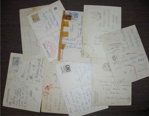 20x POHLEDNICE přání, prošlé poštou, různé — foto 2