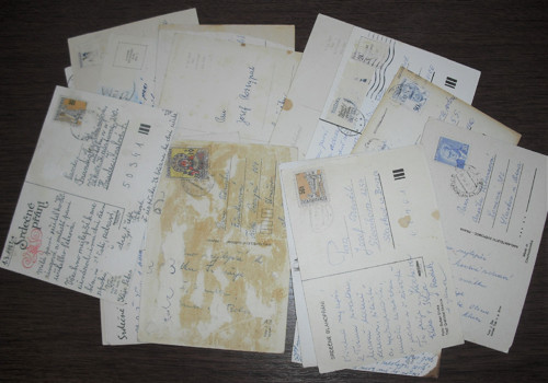 20x POHLEDNICE přání, prošlé poštou — foto 2