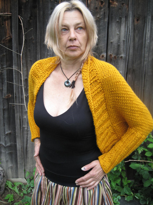 Pletené bolerko — foto 2