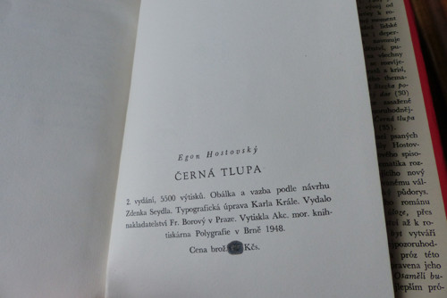Černá tlupa, Egon Hostovský, 1948 — foto 5