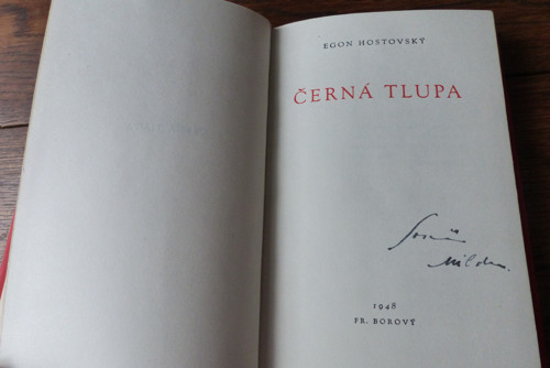 Černá tlupa, Egon Hostovský, 1948 — foto 2