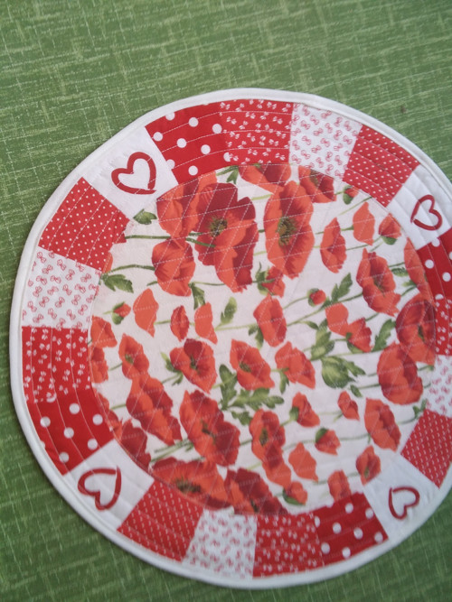 Kulatá dečka- vlčí máky — foto 3