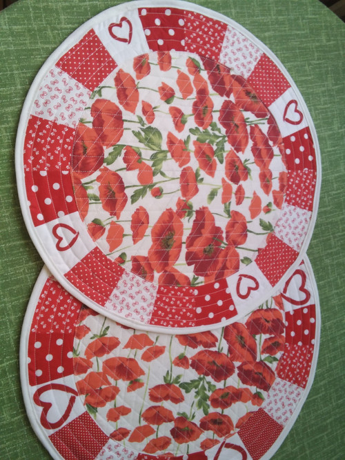 Kulatá dečka- vlčí máky — foto 2