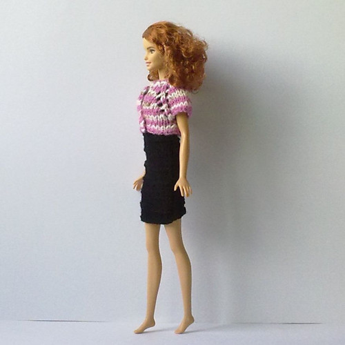 Oblečky pro Barbie - šaty , bolerko — foto 6