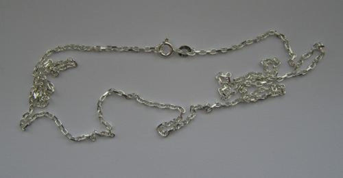 Stříbrný řetízek - klasický - 55cm — foto 2