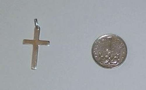Kříž - přívěsek ze stříbra — foto 2