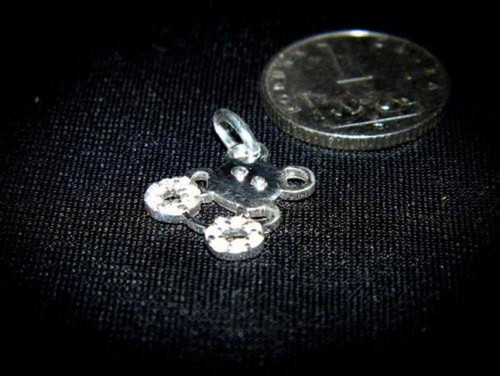 Méďa - přívěsek ze stříbra — foto 2