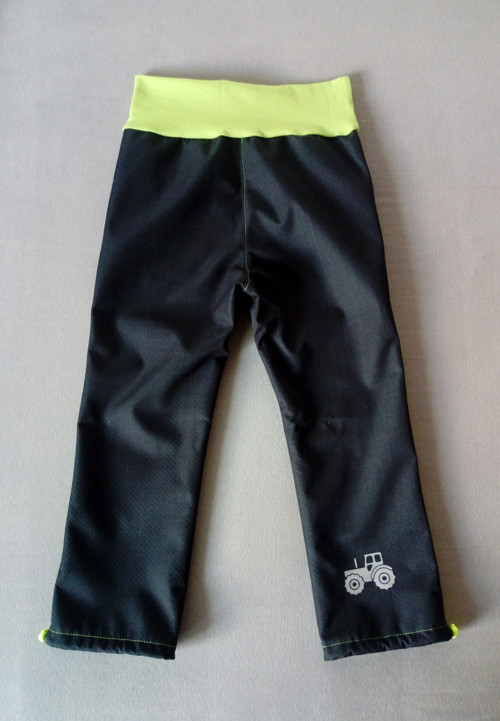 Softshell. kalhoty s traktory - velikost 104 -110 — foto 2