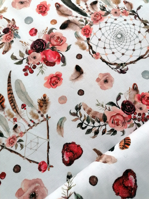 Bavlnená látka Boho Dream Catcher — foto 2