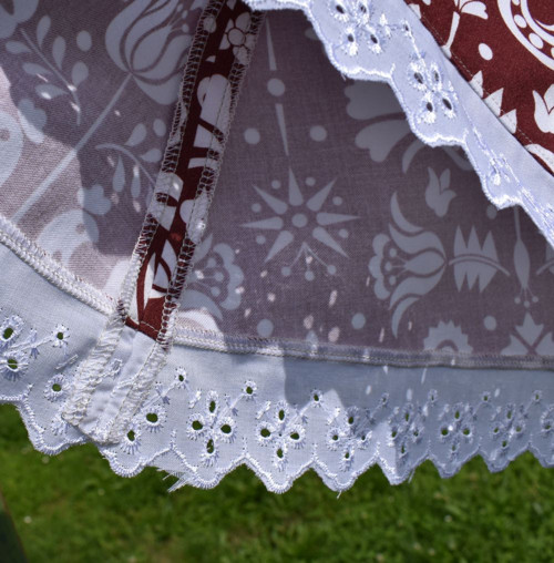 Sukně "Folklór s ptáčky" — foto 6