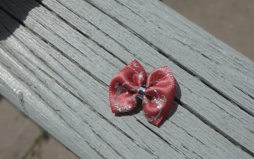 Mini mašlička na gumičce — foto 3