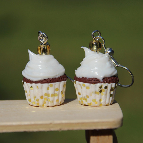 Zlatavé cupcakes — foto 2