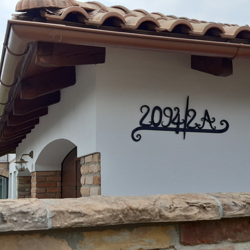 Kované čísla na dom — foto 2