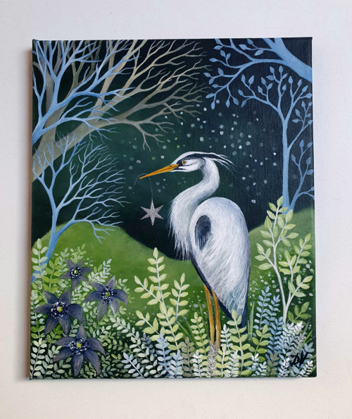 Volavka (25x30 cm) — foto 2