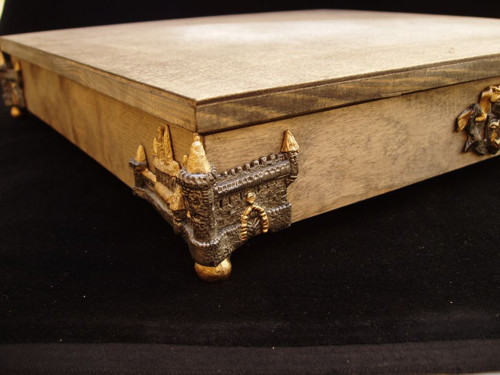 Šachový box hrad - 45 cm — foto 2