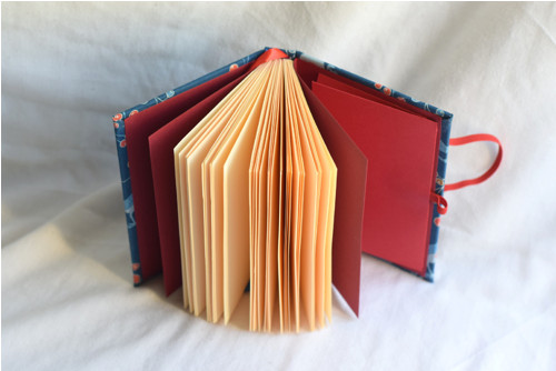 Ručně vázaný zápisník A5 — foto 4