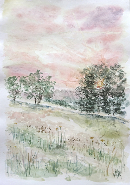 Západ slunce — foto 2