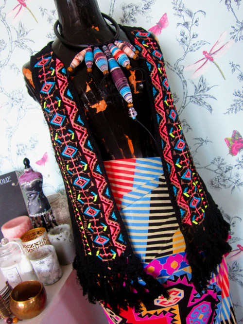 Vestička krajka etno boho rustic — foto 3