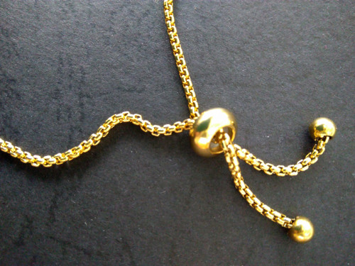 Náramek KEEP SMILING gold — foto 3