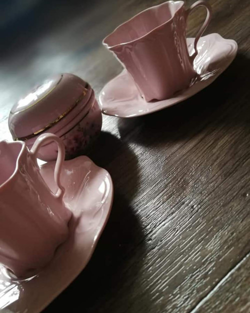 Růžový porcelán — foto 3