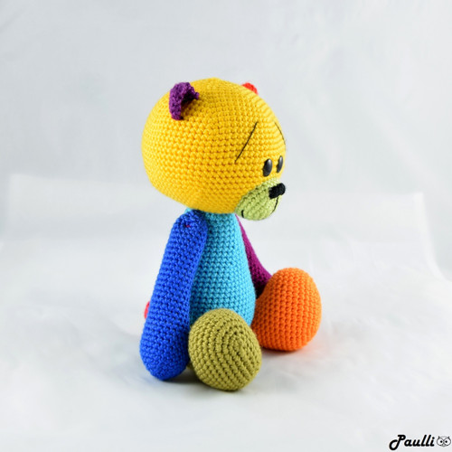 Duhový medvídek (22 cm) - na objednávku — foto 2