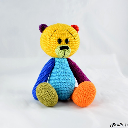Duhový medvídek (22 cm) - na objednávku — foto 6