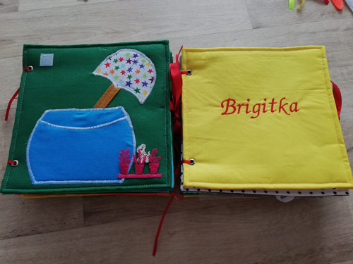 Mega quiet book 40 stran — foto 6