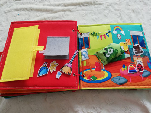 Mega quiet book 40 stran — foto 5