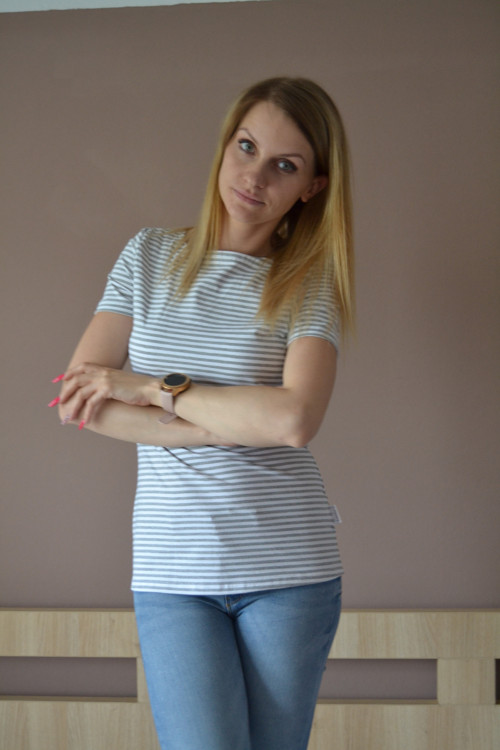 Dámské triko - proužek — foto 4