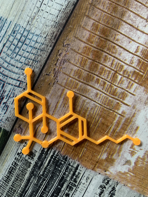 Thc Molekula přívěsek na krk — foto 4