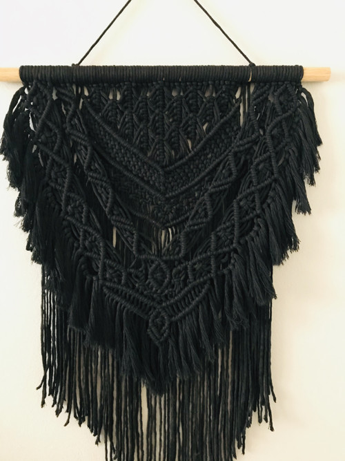 Nastenna drhana dekorace macrame black magic — foto 4