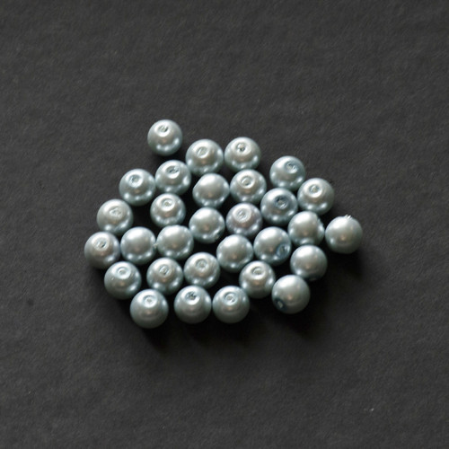 Voskované perle sklo 8mm 30ks — foto 3