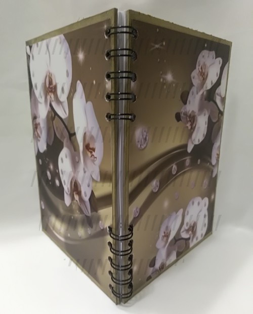 Blok, zápisník - Gold orgid — foto 2