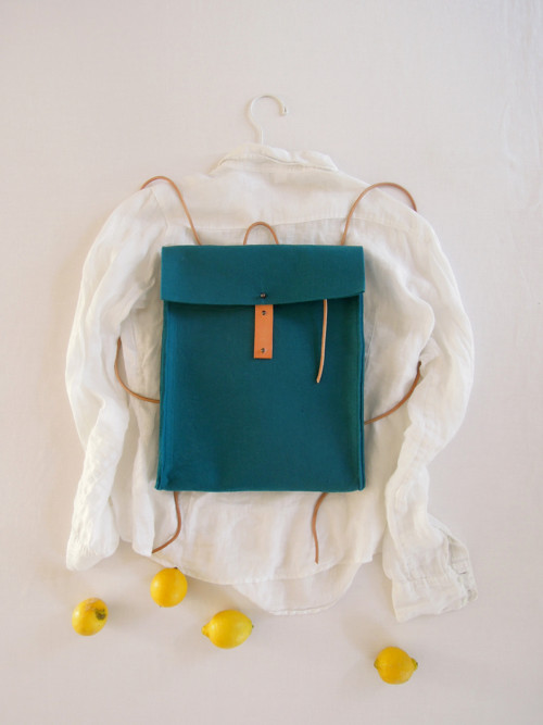 3D batoh Fresh turquoise — foto 3