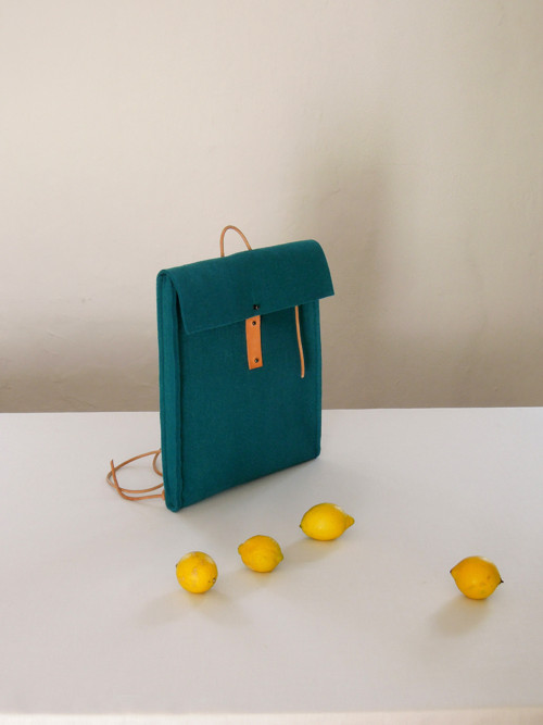 3D batoh Fresh turquoise — foto 4