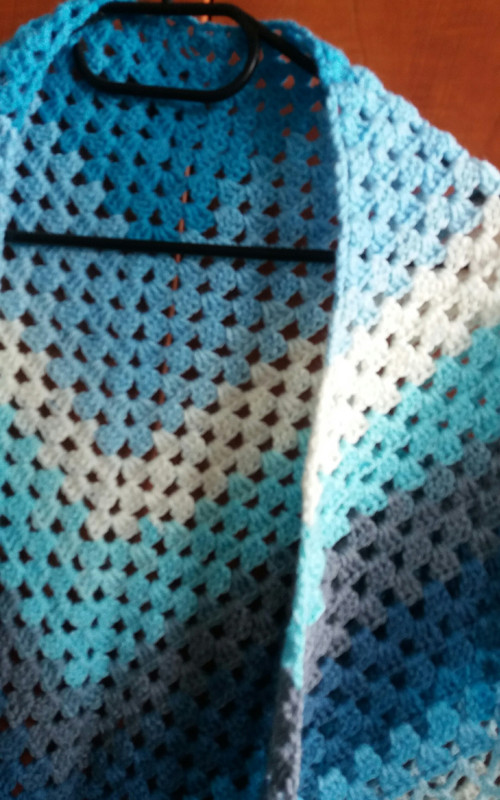 Maxi šátek "Aqua " 180 x 91 cm — foto 3