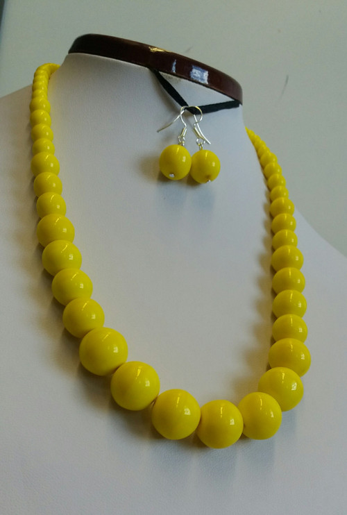 „ RETRO - žluté " 50 cm — foto 2