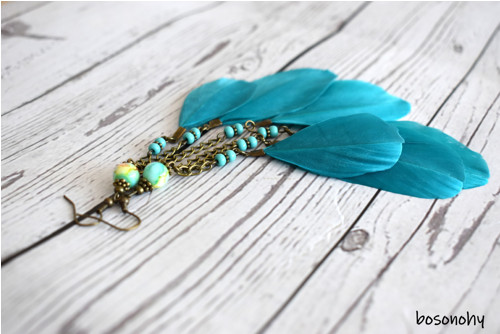 Náušnice "BOHO SUMMER" VII. — foto 5